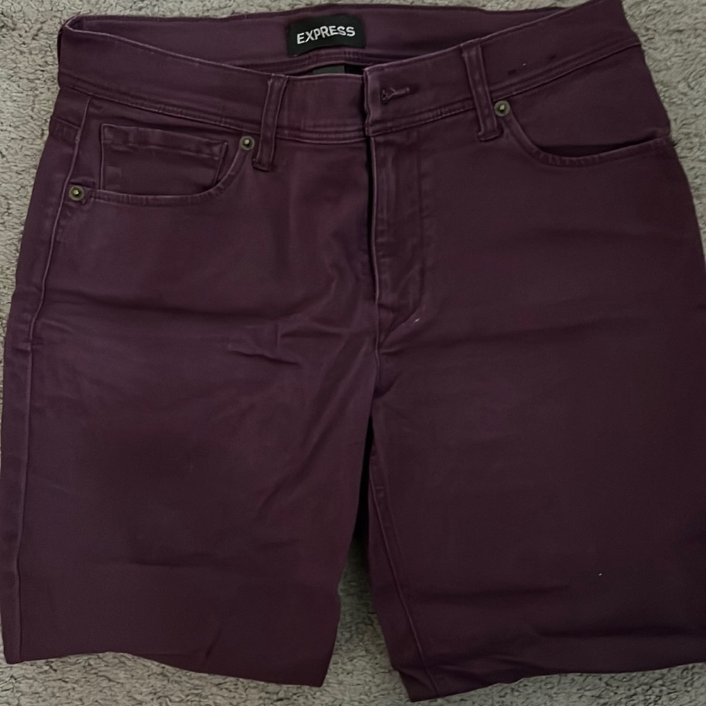 Express cropped jeans